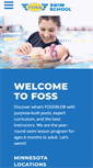 Mobile Screenshot of fossswimschool.com